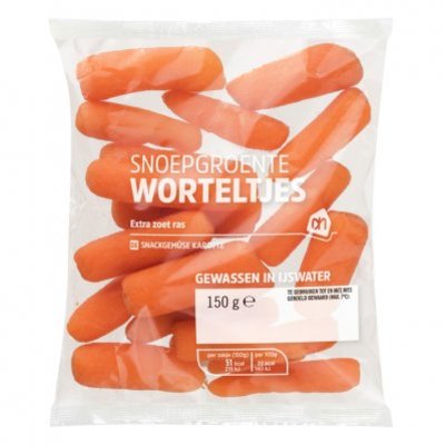 Huismerk Snoepgroente worteltjes