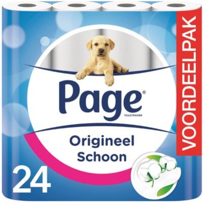 Page Origineel schoon toiletpapier
