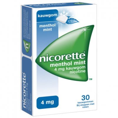 Nicorette Kauwgom mint 4 mg