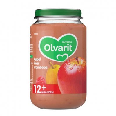 Olvarit Appel peer framboos 12+ mnd