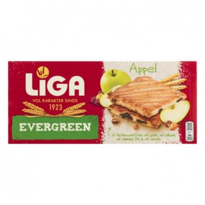 Liga Evergreen biscuits appel