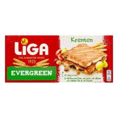 Liga Evergreen biscuits krenten