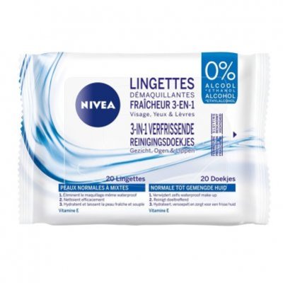 Nivea Reinigingsdoekjes normale/gemengde huid