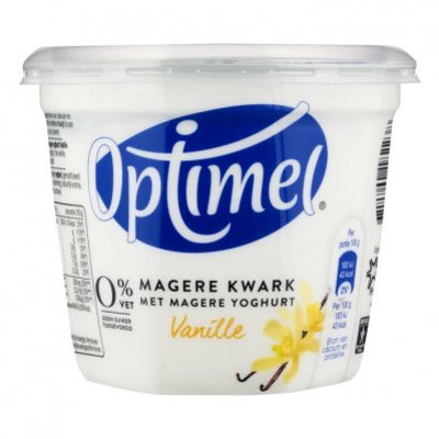 Optimel Magere kwark vanille 0% vet