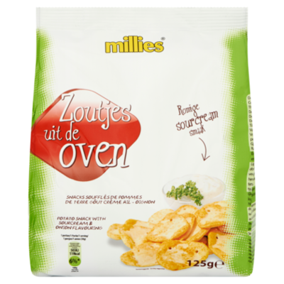 Millies Zoutjes uit de oven-romige sourcream