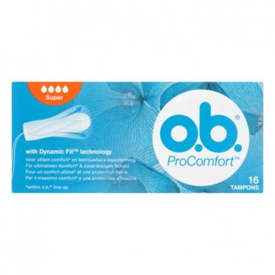 o.b. Tampons pro comfort super