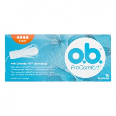 o.b. Tampons pro comfort super