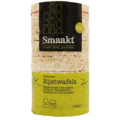 Smaakt Rijstwafels gezouten