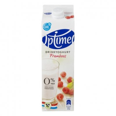 Optimel Drinkyoghurt framboos 0% vet