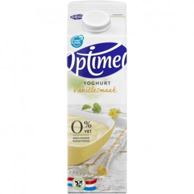 Optimel Magere yoghurt vanille 0% vet