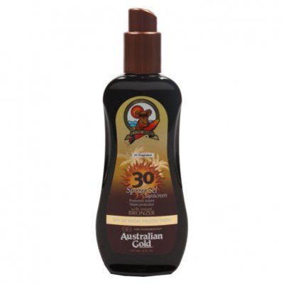 Australian Gold Bronzer spray high protection SPF30