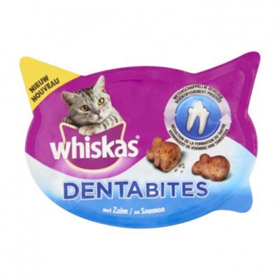 Whiskas Kattensnack dentabites zalm