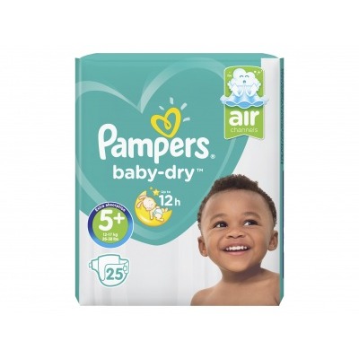 Pampers Baby dry maat 5+