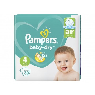 Pampers Baby dry maat