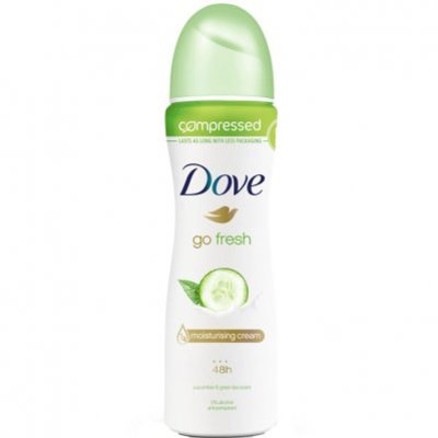 Dove Deodorant spray go fresh cucumber