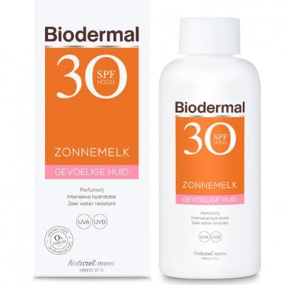 Biodermal Gevoelige huid zonnemelk SPF30