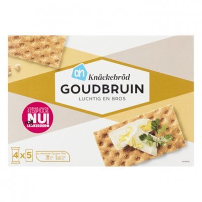 Huismerk Knäckebröd goudbruin