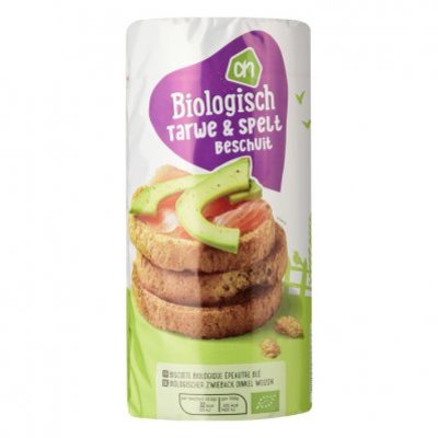 Huismerk Biologisch Tarwe- & speltbeschuit