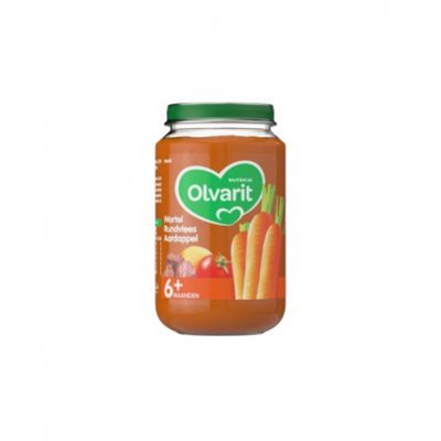 Olvarit Wortel-rundvlees- aardappel 6 mnd