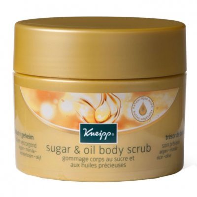 Kneipp Sugar & oil bodyscrub beauty geheim