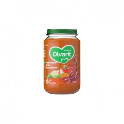 Olvarit Vegetarische bruine bonenschotel 6 mnd