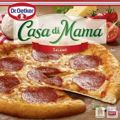 Dr. Oetker Casa di mama pizza salami