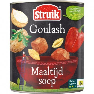 Struik Maaltijdsoep goulash