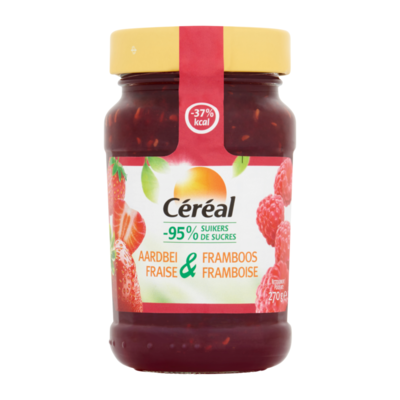 Céréal Minder Suikers Aardbei & Framboos
