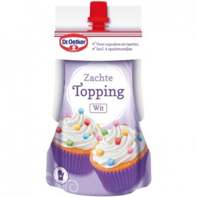 Dr. Oetker Zachte topping wit