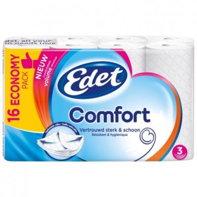 Edet Family comfort toiletpapier 3-laags
