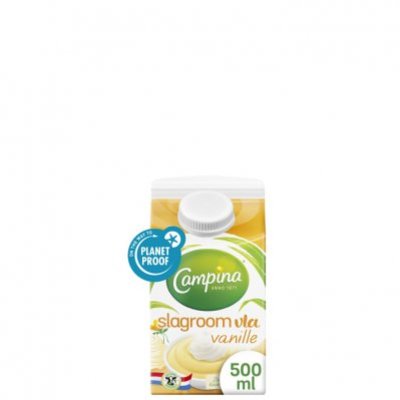 Campina Slagroomvla vanille