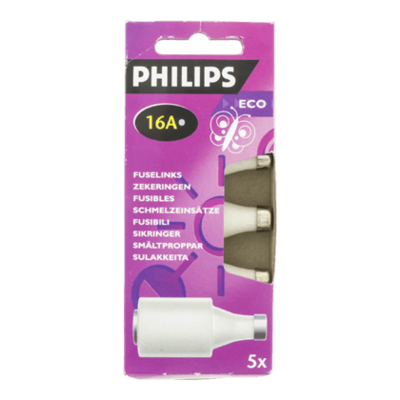 Philips Zekeringen 16 ampere 5 stuks