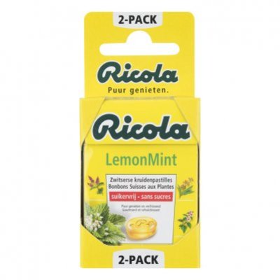 Ricola Lemonmint suikervrij