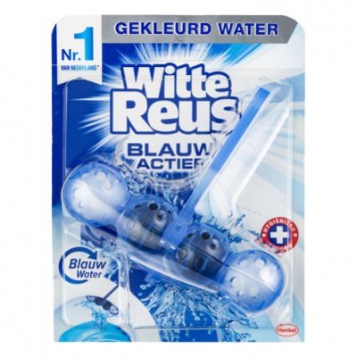 Witte Reus Toiletblok blauw actief