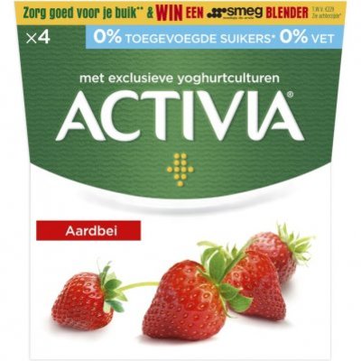 Activia Aardbei 0%