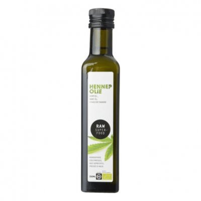 Raw Organic Food Hennep olie