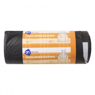 Huismerk Vuilnisemmerzakken 35L