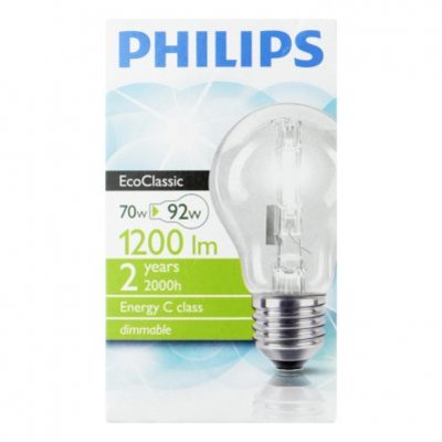 Philips Ecoclassic 30 helder 70W grote fitting