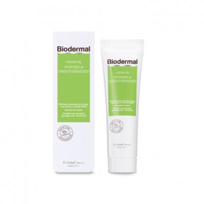 Biodermal Creme bij puistjes