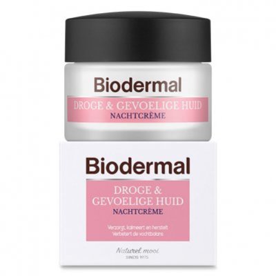 Biodermal Droge & gevoelige huid nachtcrème