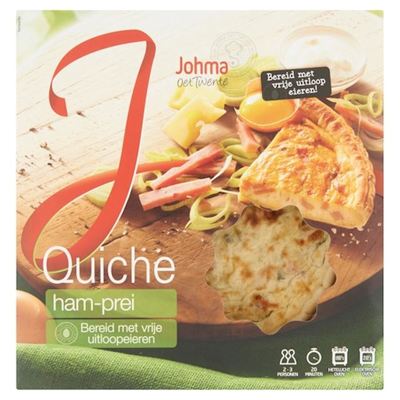 Johma quiche ham-prei 400 gram