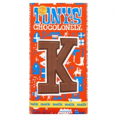 Tony's Chocolonely Letter melk K