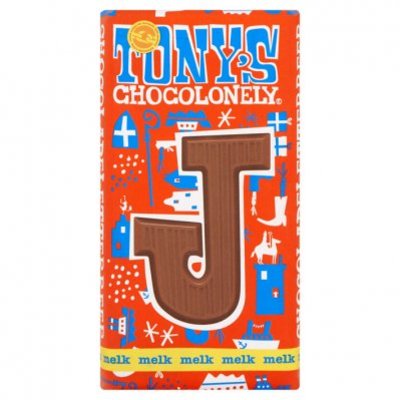 Tony's Chocolonely Letter melk J