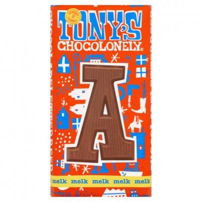 Tony's Chocolonely Letter melk A