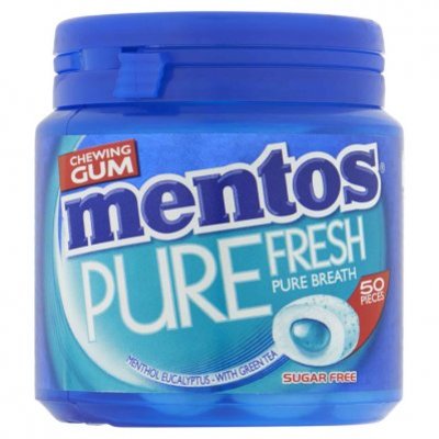 Mentos Gum Pure fresh menthol eucalyptus