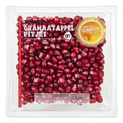 Huismerk Zongerijpte granaatappelpitjes