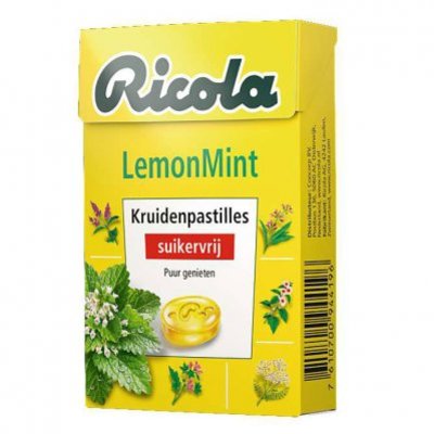 Ricola Lemonmint suikervrij