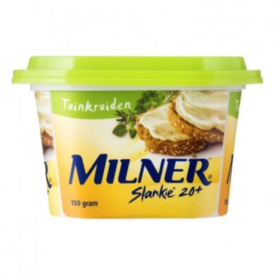 Milner Slankie smeerkaas tuinkruiden 20+