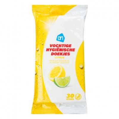 Huismerk Hygiënische doekjes citrus