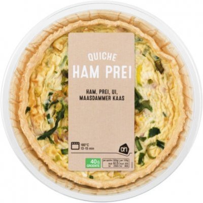 Huismerk Quiche ham-prei
